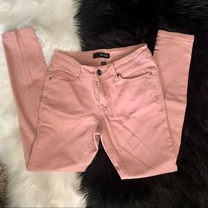 Iris Dusty Pink Skinny Jeans Size 0